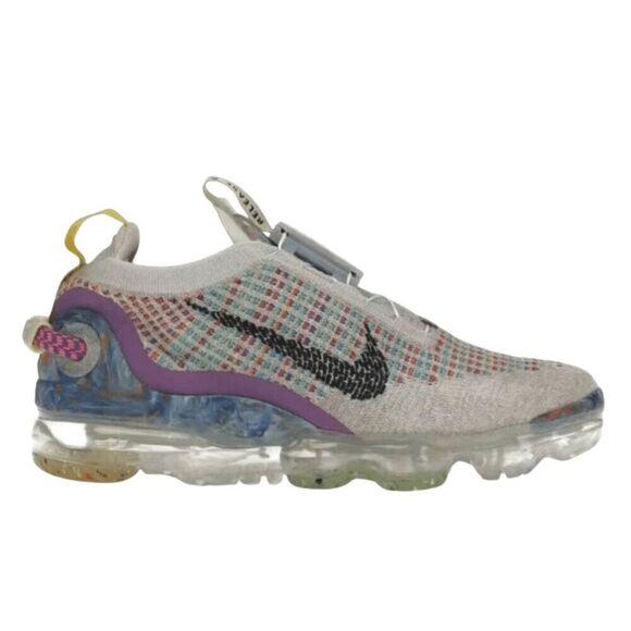 NIKE Air VaporMax 2020 Flyknit \'Pure Platinum Multicolor\' Running Shoes Size 11